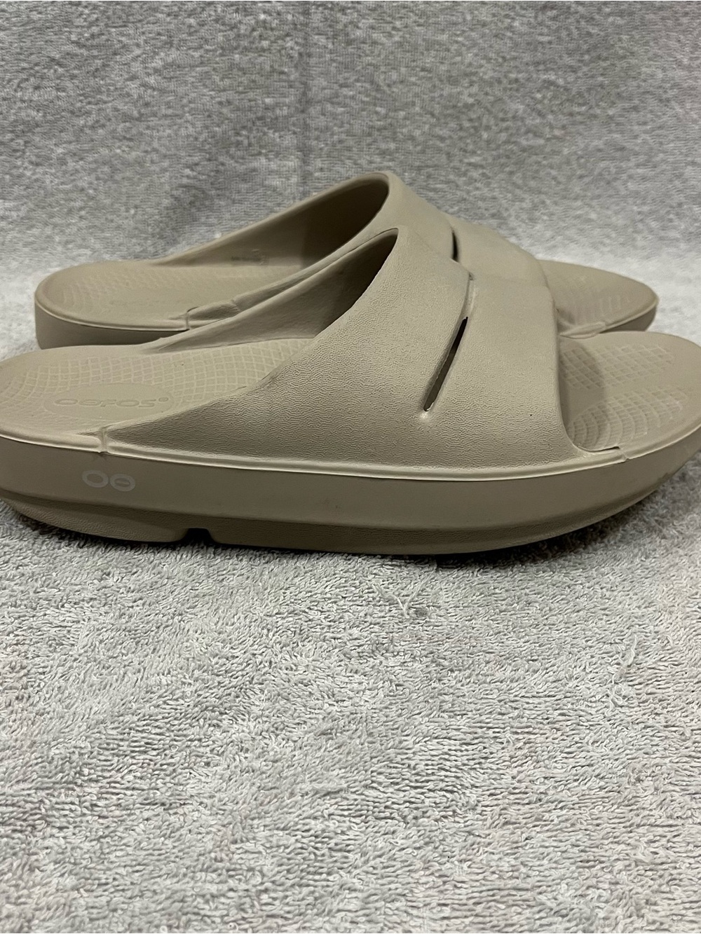 OOFOS OOAHH Nomad Moonstone Sandals (EU 40) M7/W9 Recovery Comfort Shoes Unisex